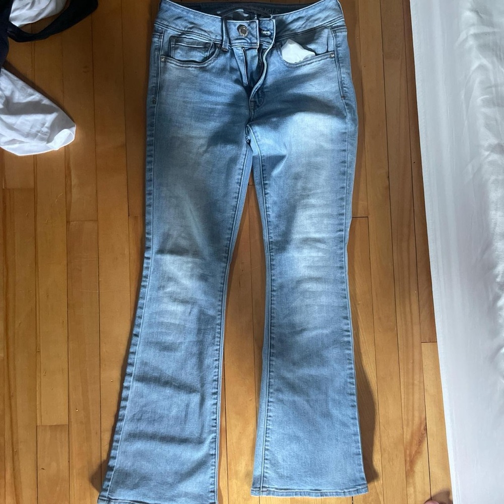 American eagle flare jeans